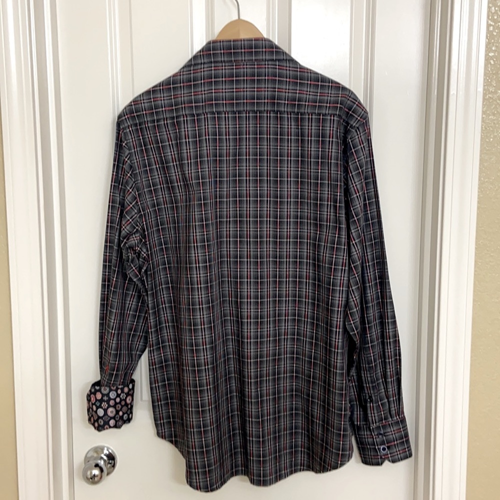 Robert Graham classic fit long sleeve plaid large - Picture 2 of 6